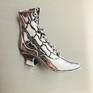 VINTAGE Boot Brooch/Pin